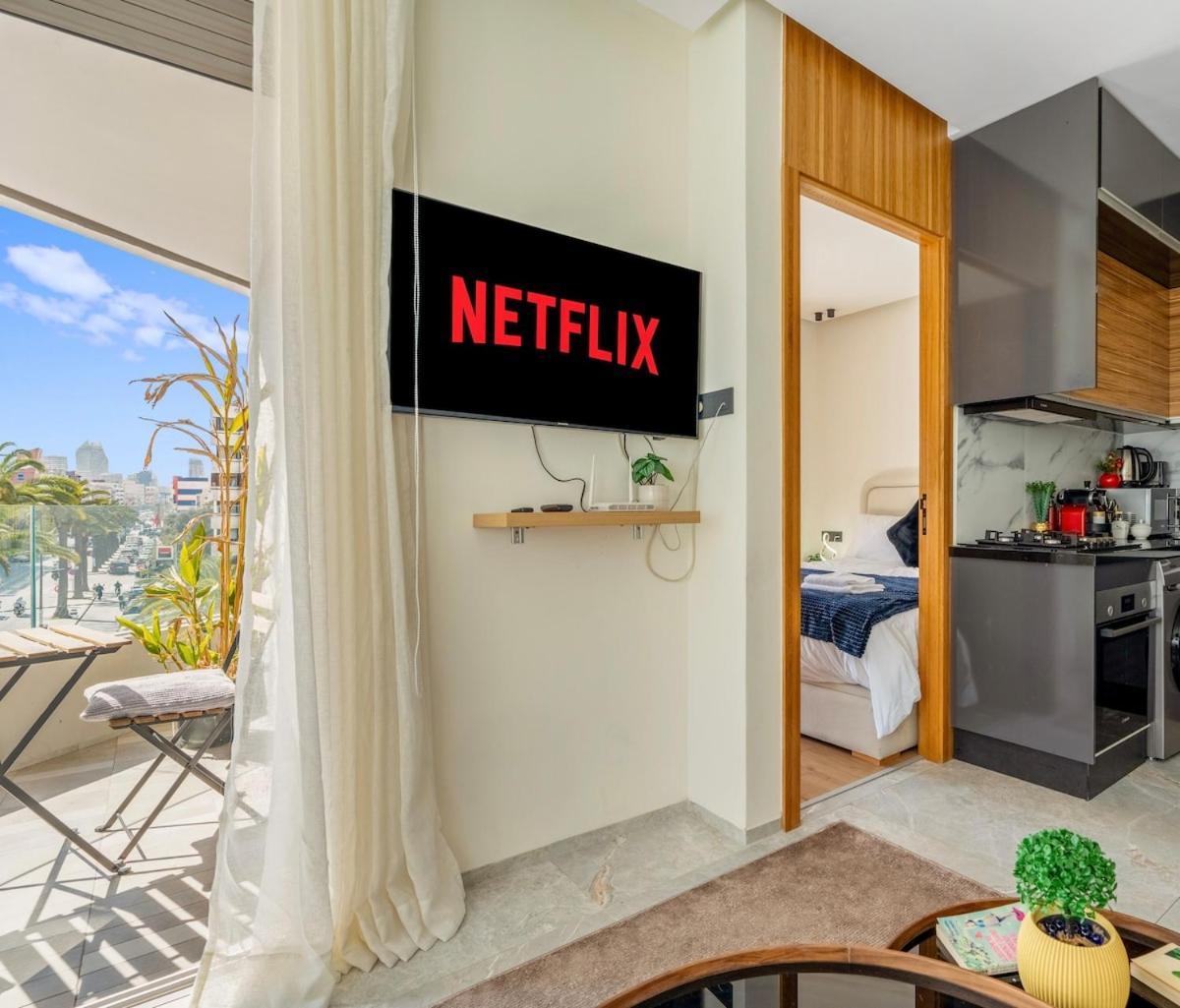 Luxurious With View Gym Parking And Keyless Access * Casablanca